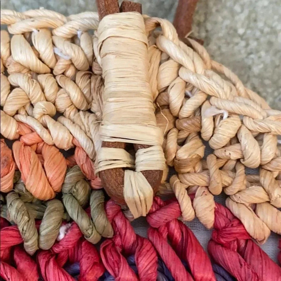 Cappelli Straworld Inc Multicolored Straw Bag - Picture 6 of 11